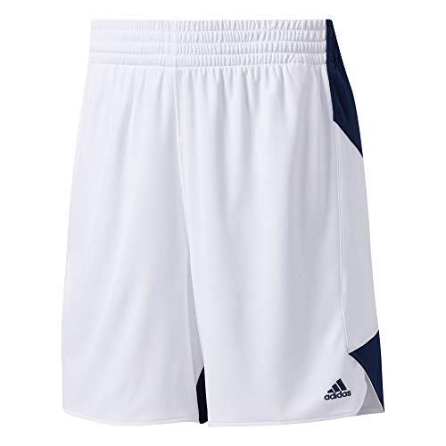 adidas Damen Crazy Explosive Shorts, White/Collegiate Navy, XL von adidas