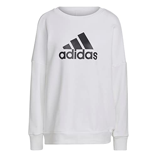 Adidas Womens Sweatshirt (Long Sleeve) W Fi Bos Crew, White, HI5196, XL von adidas