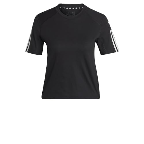 Adidas Damen W Tr-es Cot T Tshirt, schwarz/weiß, S von adidas