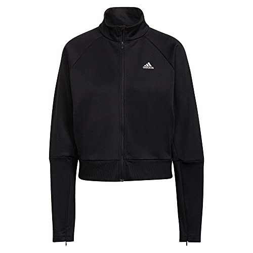 Adidas Damen W UFORU TJ Sweatshirt Mit Zip Und Kapuze, Schwarz, L von adidas