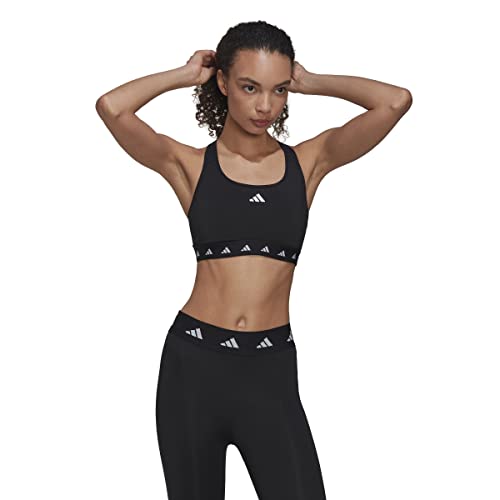 Adidas Damen Workout Bra - Medium Support Pwr Ms Tf, Black, HN7273, XLAC von adidas
