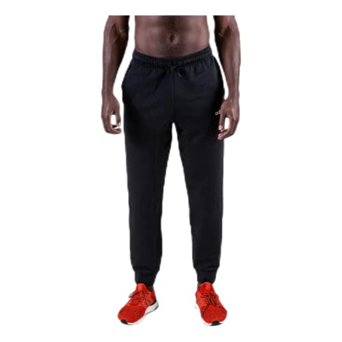 adidas Herren Essentials Plain Tapered Cuffed Hose, Black, M von adidas