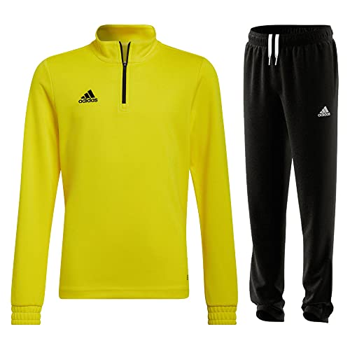 adidas Entrada 22 Trainingsanzug Training Oberteil Trainingshose Herren gelb schwarz Gr S von adidas