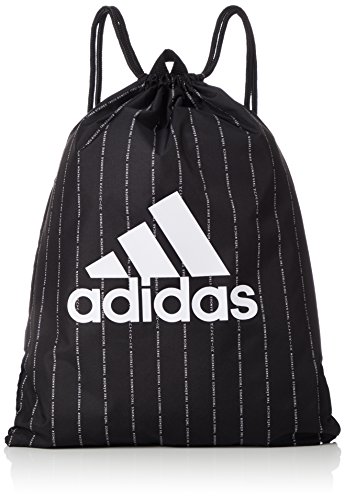 adidas Erwachsene Classic Core Turnbeutel, Black/White, 47 x 37 cm von adidas
