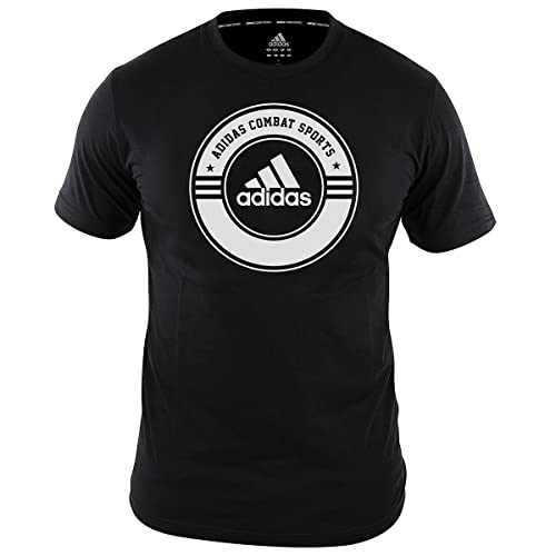 adidas Unisex Combat Sports T shirt, Schwarz/Weiß, S EU von adidas