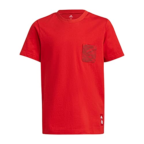 adidas FC Bayern München T-Shirt Rot, M von adidas