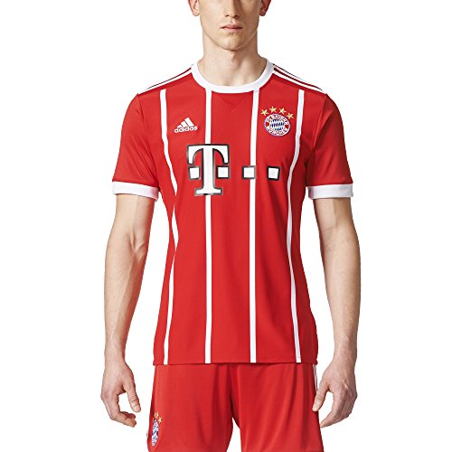 adidas Herren FC Bayern Heim Trikot, FCB True Red/White, S von adidas