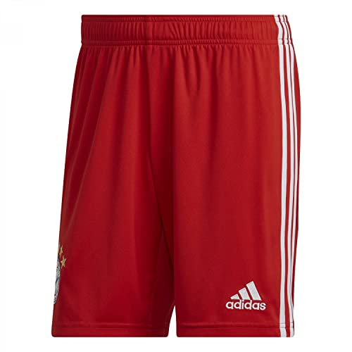 FC Bayern München Herren Shorts, Saison 2022/23 Offizielle, Rot, XL von adidas