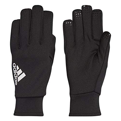 adidas Fieldplayer Clima Proof Handschuhe, Black/White, 10 von adidas