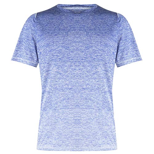 adidas Herren Shirts Freelift 360 Gradient Graphic T-Shirt - Blau, Weiß, blau, S, DX4294 von adidas