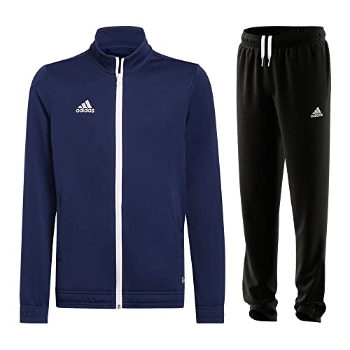 adidas Fußball Entrada 22 Trainingsanzug Jacke Hose Herren dunkelblau schwarz Gr XXXL von adidas