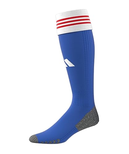 adidas Fußball - Teamsport Textil - Stutzenstrümpfe Adisock 23 Strumpfstutzen blauweissrot L (43-45) von adidas