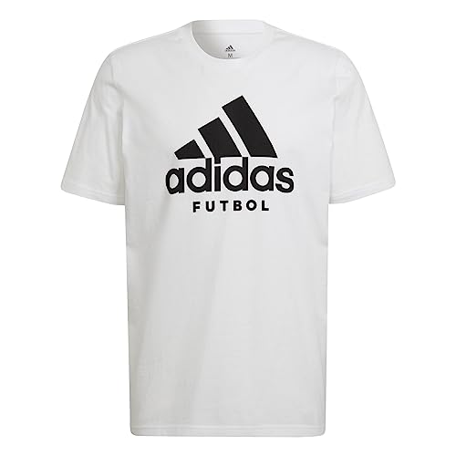 adidas Herren Futbol T Shirts, Weiß, L EU von adidas