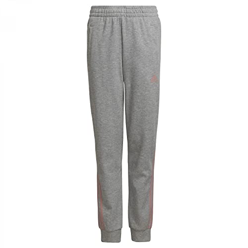Adidas Girl's G 3S Pant, medium Grey Heather/Wonder Mauve, 1314 von adidas