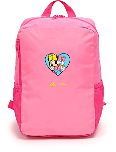 adidas Girls Backpack X Disney Minnie And Daisy Backpack, Bliss Pink/Pulse Magenta/Impact Yellow, HI1237, NS von adidas