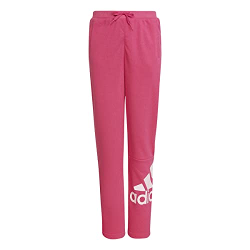 adidas Girls Pants (1/1) Essentials French Terry Joggers, Team Real Magenta/Clear Pink, HM8659, 116 von adidas