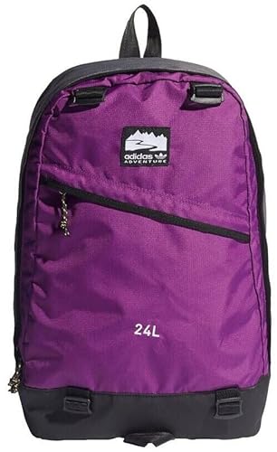 adidas H22717 BACKPACK S Sportrucksack Unisex - Erwachsene Black/Glory Purple/White NS von adidas