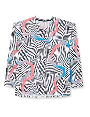 Adidas Men's TX Trail LS GFX Sweatshirt, White/Black, L von adidas