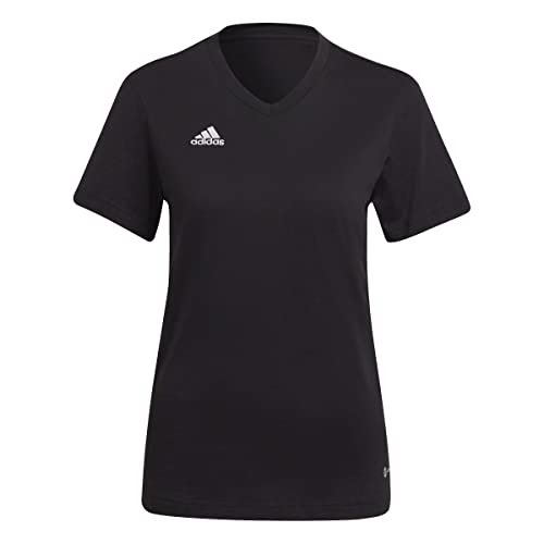 adidas HC0438 ENT22 Tee W T-Shirt Damen Black Größe MT von adidas