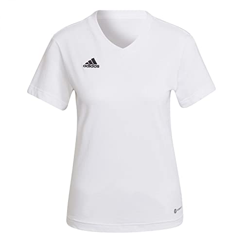 adidas HC0442 ENT22 Tee W T-Shirt Damen White Größe LT von adidas