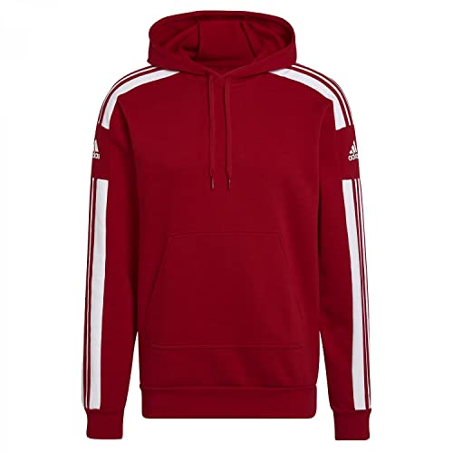 adidas Herren Sq21 Hood Sweatshirt, Rot/Weiß, XXL von adidas