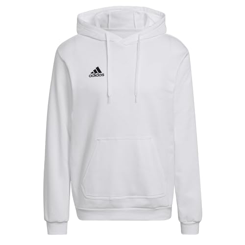 adidas HG6302 ENT22 Hoody Sweatshirt Herren White/Black Größe LT3 von adidas