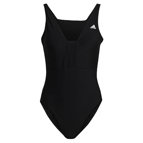 ADIDAS HI1082 ICONISEA 3S S Swimsuit Damen Black Größe 50 von adidas
