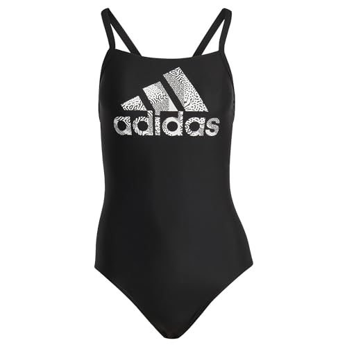 adidas HS5316 Big Logo Suit Swimsuit Damen Black/White Größe 36 von adidas