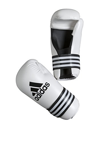 adidas Handschuhe Semi Contact Gloves, Weiß, L, adiBFC01 von adidas