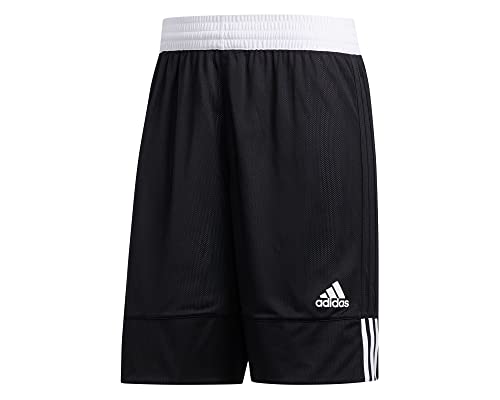 adidas Herren 3 G Speed Reversible Basketball Shorts, Schwarz-weiss, S EU von adidas