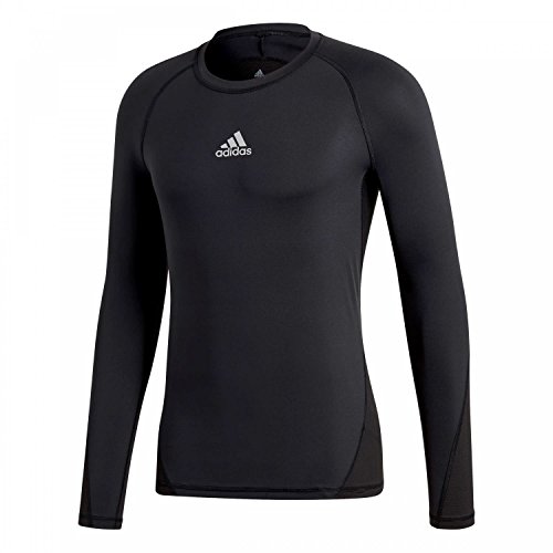 adidas Herren Trainingsshirt Alphaskin Sport Longsleeve, Black, S, CW9486 von adidas