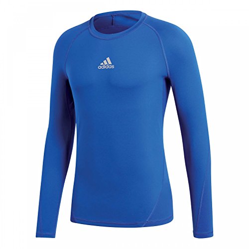 adidas Herren Trainingsshirt Alphaskin Sport Longsleeve, Bold Blue, XXL, CW9488 von adidas