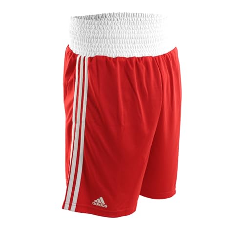 adidas Herren Base Punch Boxshorts, Rot, Größe S von adidas