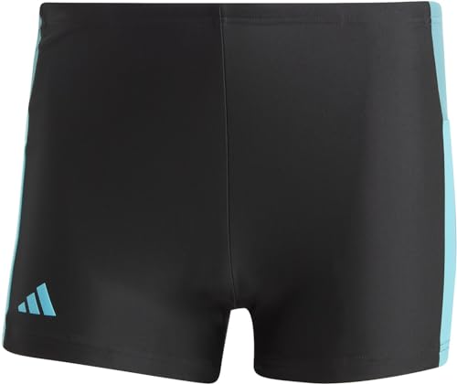 adidas Herren Block 3s Boxer badeanzüge, Schwarz/Fusart/Cialuc/Schwarz, S von adidas