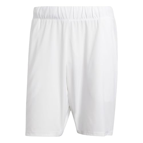 adidas Herren Club Tennis Climacool Stretch Woven Shorts, White, XL 9 inch von adidas