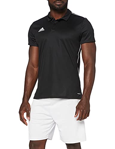 adidas Herren Core 18 Poloshirt, Black/White, M von adidas