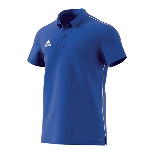 adidas Herren Core 18 Poloshirt, Bold Blue/White, L von adidas