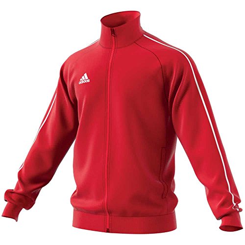 adidas Herren Core18 PES Jacke, Power Red/White, S von adidas