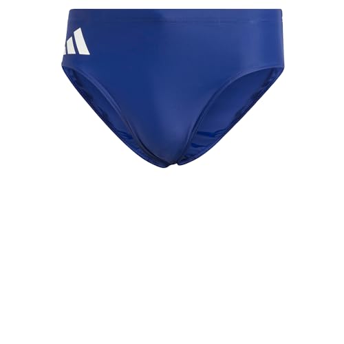 adidas Men's Solid Swim Trunks Badehose, Dark Blue/Blue Burst, 30 von adidas