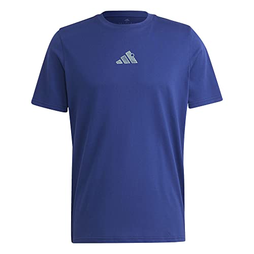 Adidas Herren Graphic Tee (Short Sleeve) M Tns Ao G T, Victory Blue, HT5223, S von adidas