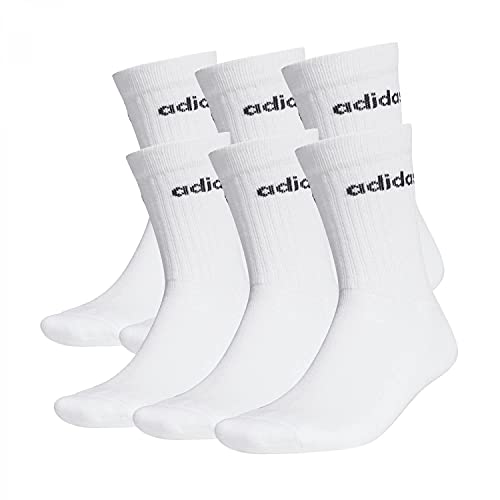 Adidas Half-Cushioned Socken, White/Black, S von adidas