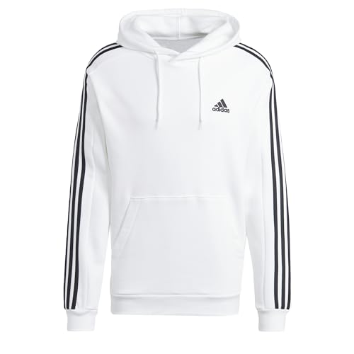 adidas Herren Hooded Sweat, weiß, M von adidas