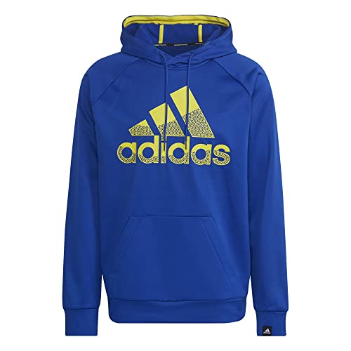 Adidas Herren Hooded Sweat M Gg Big Bos Hd, Team Royal Blue/Team Royal Blue, HK9840, L von adidas