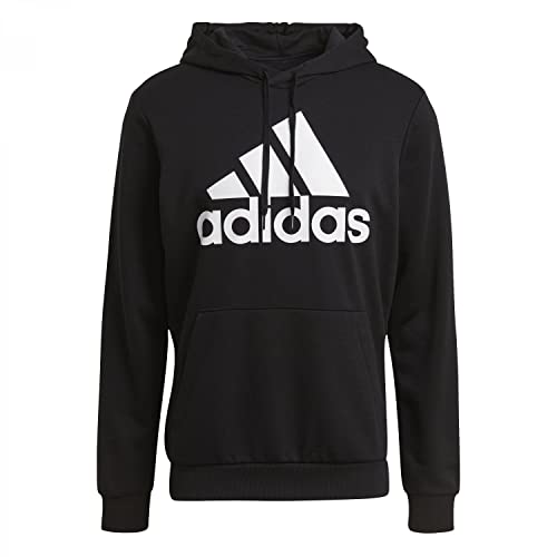 Adidas Essentials Big Logo Hoodie GK9540, Mens Sweatshirt, Black, L EU von adidas