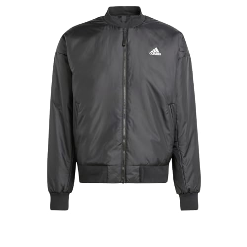 adidas Herren-Jacke mit Love-Füllung, dünn, Schwarz, Schwarz, L Hoch von adidas