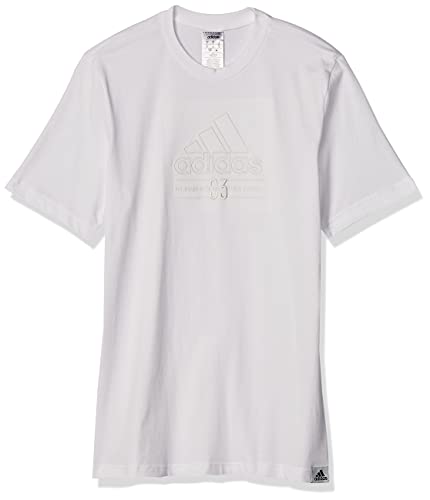 adidas Herren Bb T-Shirt, White, s von adidas