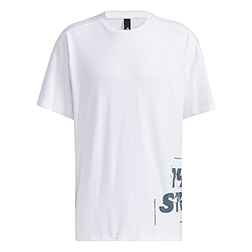 adidas Herren M Wrd S/S Tee T Shirt, Weiß, M EU von adidas