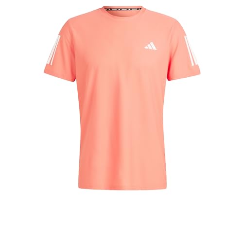 adidas Men's Own The Run Tee T-Shirt, Preloved Scarlet, XL von adidas