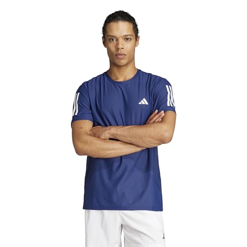 adidas Herren Own The Run Tee T-Shirt, Dark Blue, XL von adidas