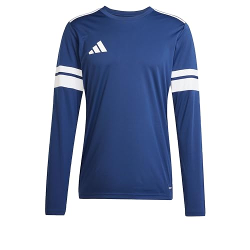 adidas Herren SQUADRA25 Jersey Long Sleeve, Team Navy Blue 2 / White, S von adidas